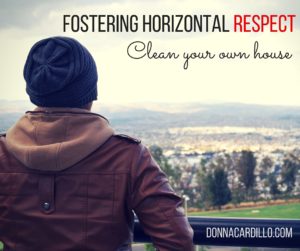 Fostering Horizontal Respect